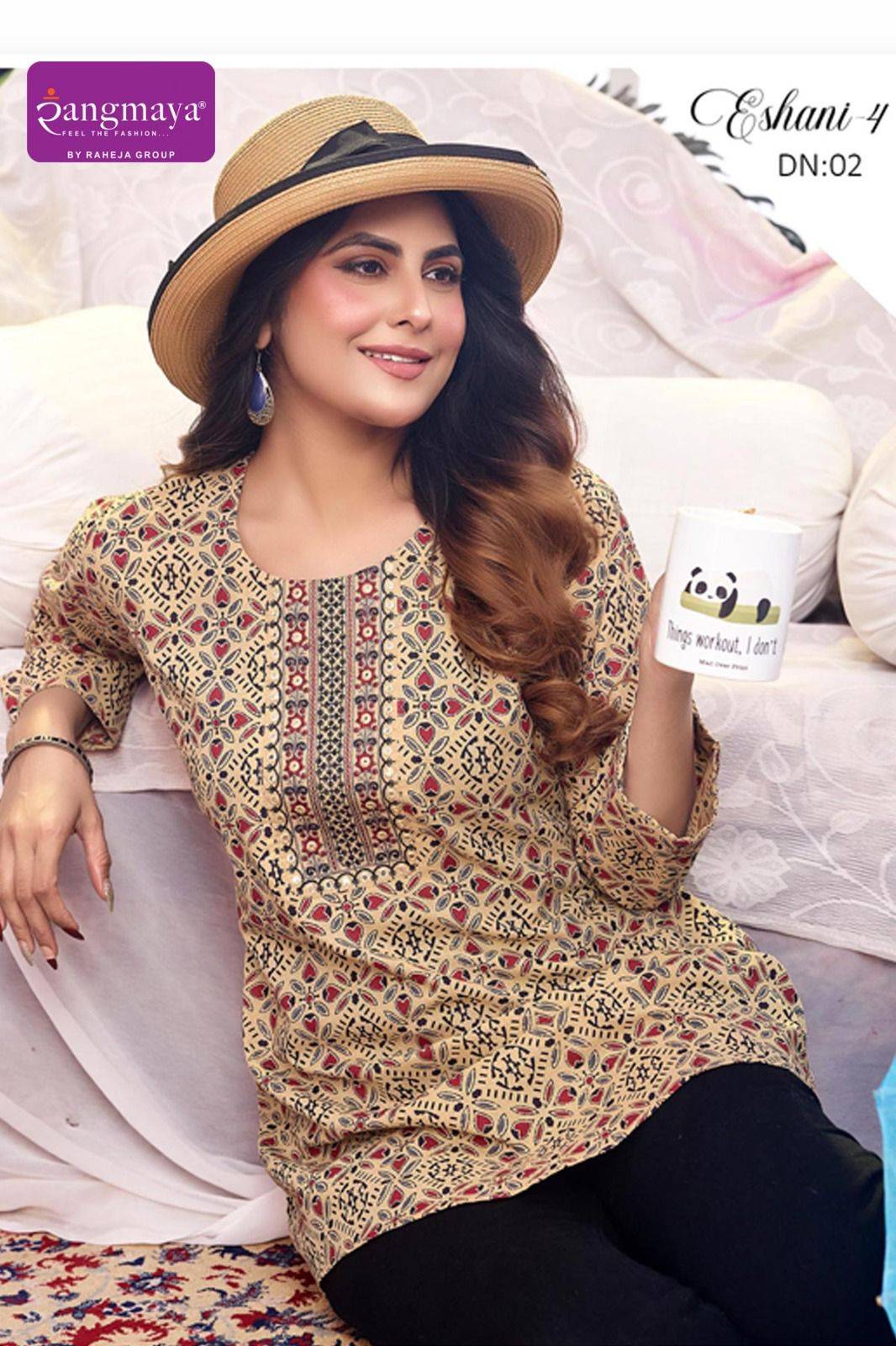  ESHANI-4 By kaamiri  01 To 08 Series Beautiful Festive Suits Colorful Stylish Fancy cotton tops At Wholesale Price
